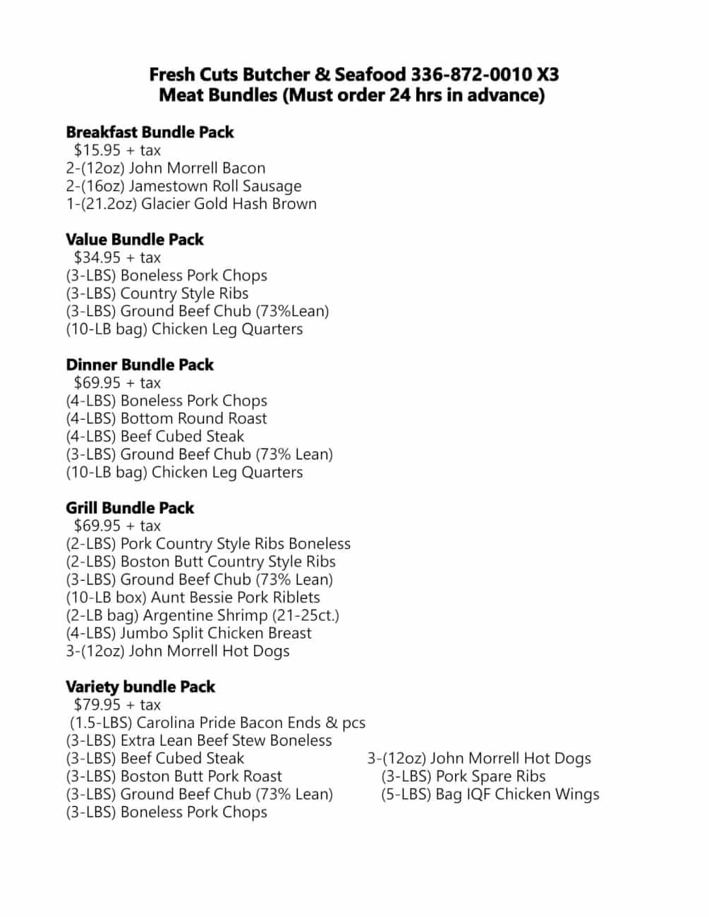 Meat Bundle Packages 2 2025 (new) 1